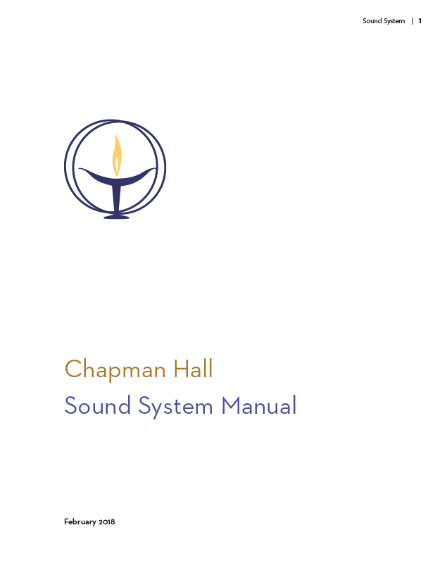 Chapman Hall Sound System