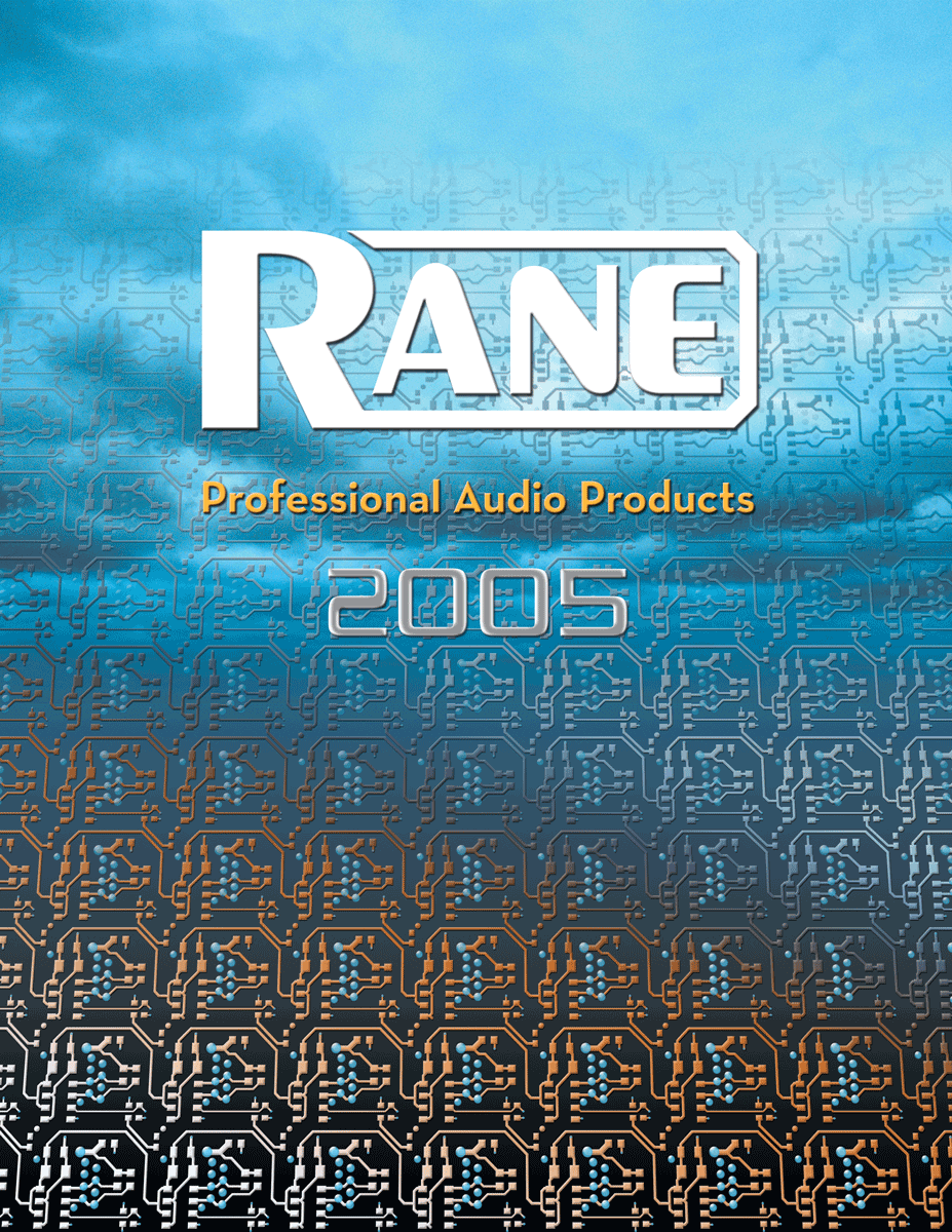 Rane 2005 Catalog